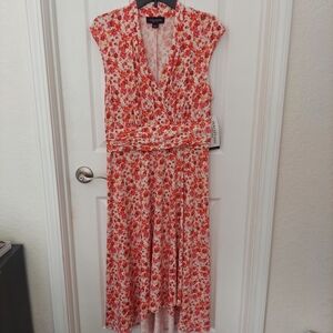 Perceptions Cap Sleeve Maxi Dress Size Large NWT